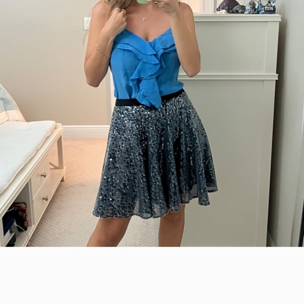 Sequined Skater Skirt - Picture 7 of 7
